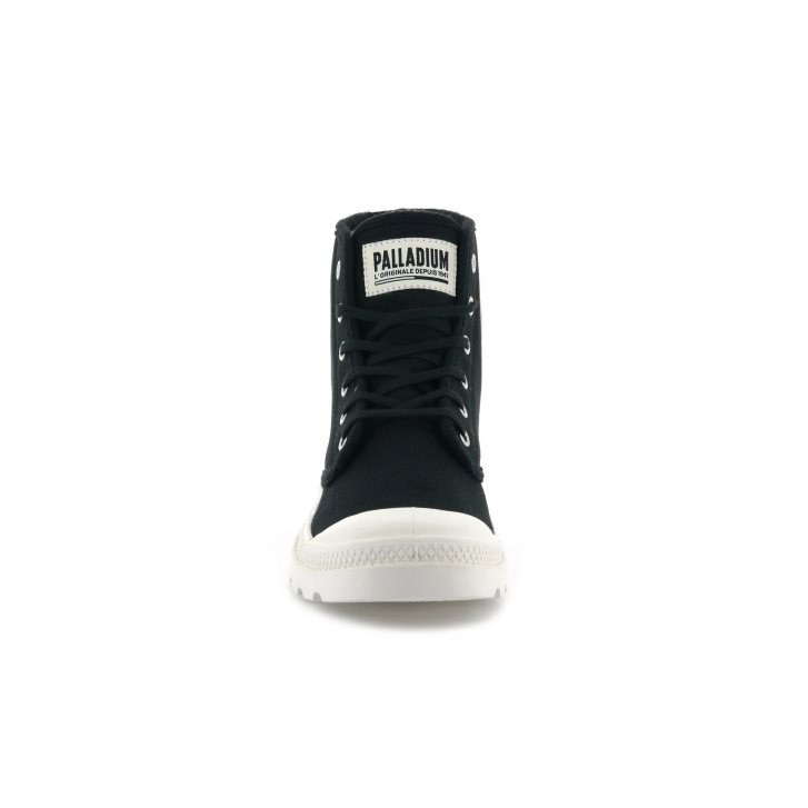 Baskets Palladium Pampa Hi Originale High Tops Femme Noir | FR GBO408I